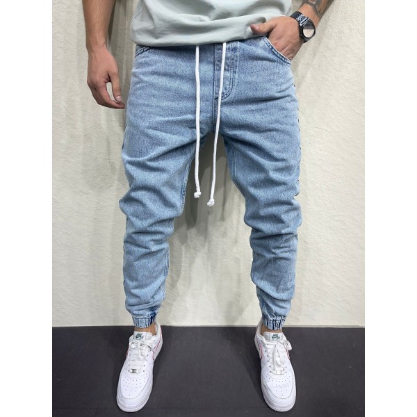 Jean Jogger 2Y Premium 7385 Μπλέ